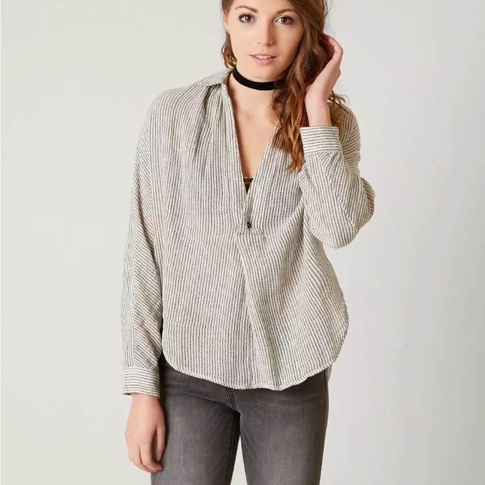 Striped Women's Top 100% Cotton